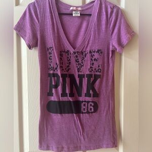 Victoria's Secret Purple Short Sleeve Tee